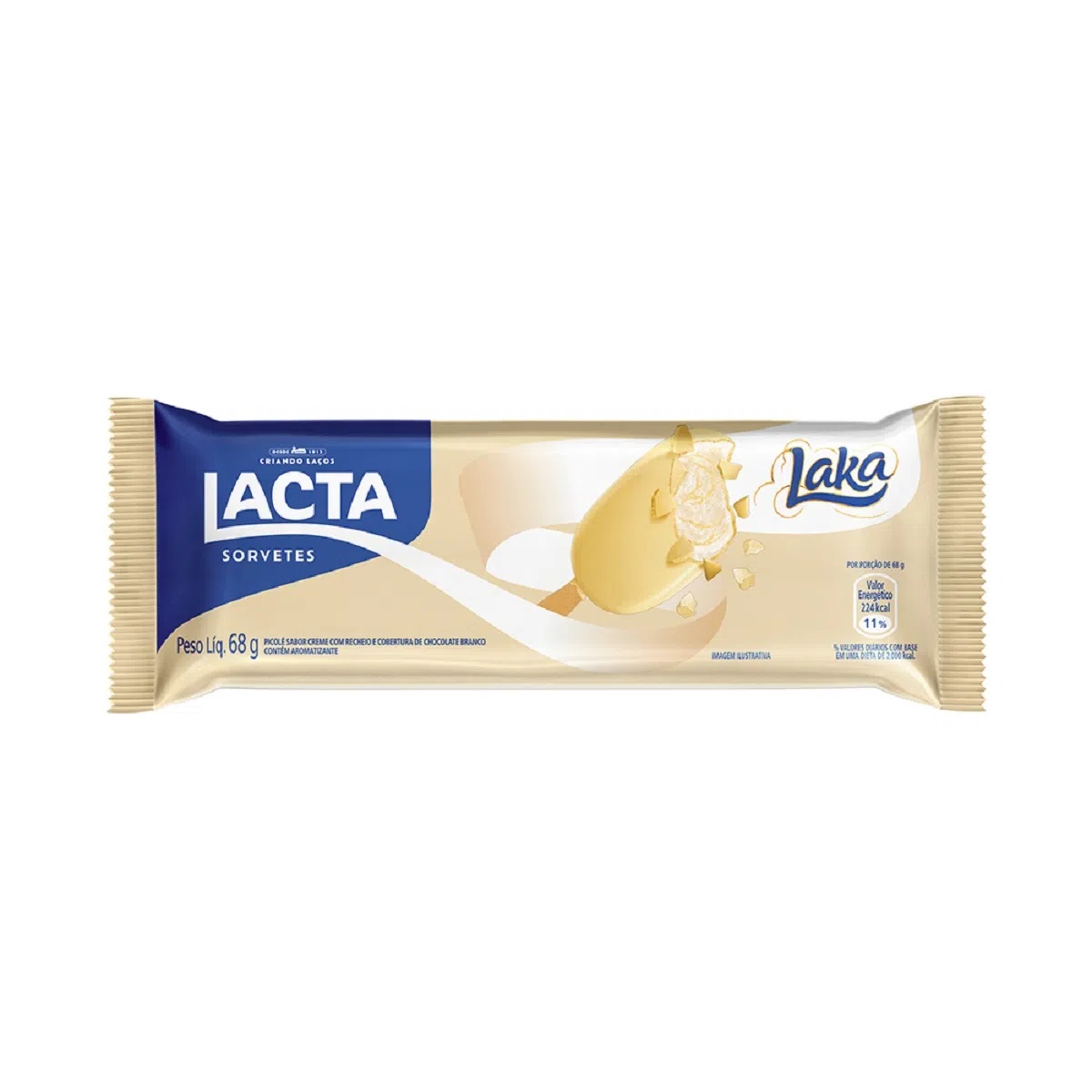 Sorvete Picolé Laka 68g